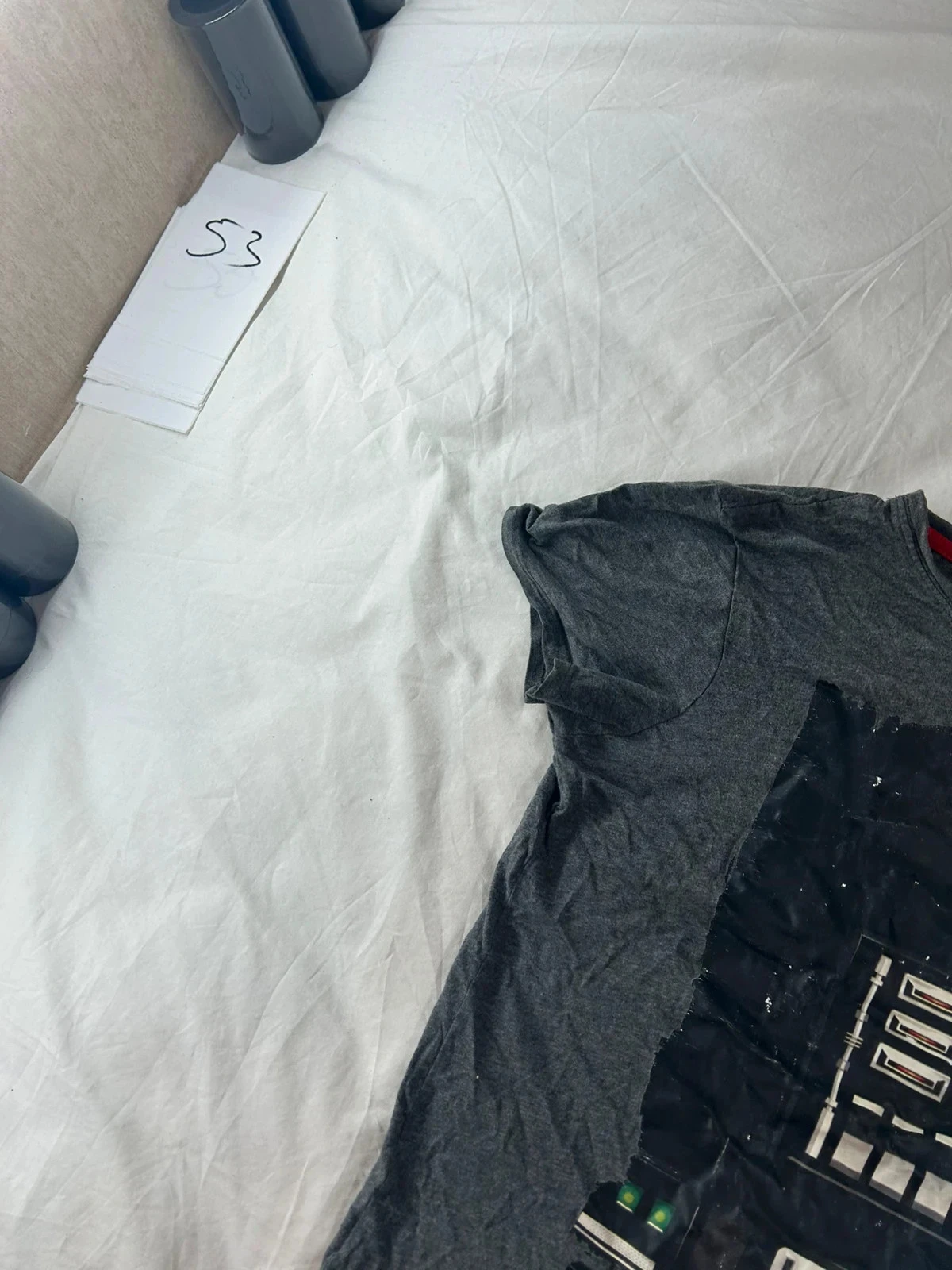 Grijs T-shirt met Star Wars print – photo 3